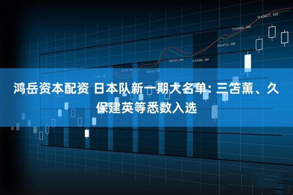鸿岳资本配资 日本队新一期大名单: 三笘薫、久保建英等悉数入选