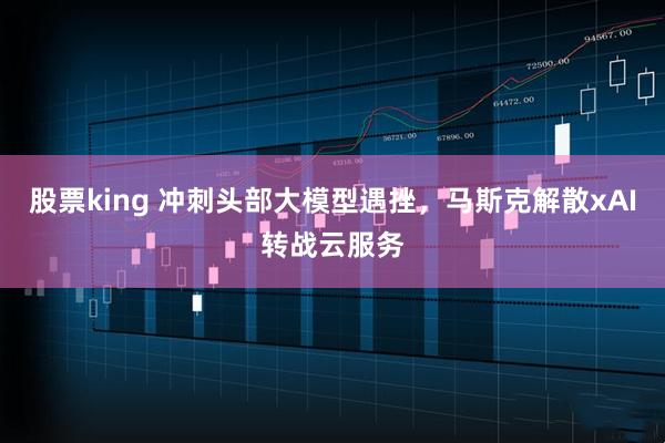 股票king 冲刺头部大模型遇挫，马斯克解散xAI转战云服务